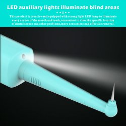 Elektrischer Zahnreiniger mit LED - NEUES MODELL - Entfernen Sie Plaque und Zahnstein zu Hause