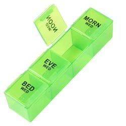 Pilleboks 7-dages Mappe med Pillebokse