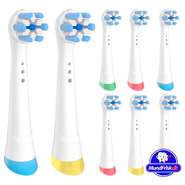 Brstehoveder til Oral-B iO eltandbrster WUNDER Kompatible 8 stk. WHITE
