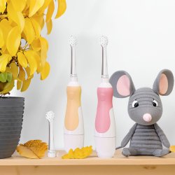 Elektrisk tandborste Baby LES BABYGATORS 0-5 r Sonic Batteri