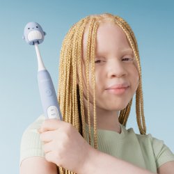 Squishmallows Samir ORDO Sonic Genopladelig El-tandbrste til Brn