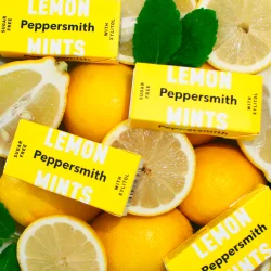 Xylitol pastiller PEPPERSMITH Mints Sicilian Lemon 15g