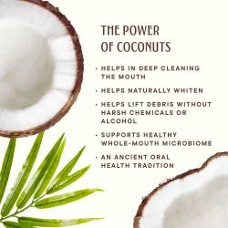 Dr. Ginger's Coconut Oil Coconut Mint � Fluorvrije monddouche met kokosolie en xylitol (60 ml)