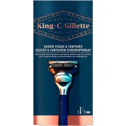 GILLETTE Barberskraber KING C. Face &amp; Contour