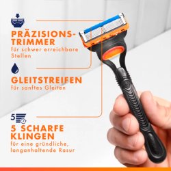 GILLETTE Fusion5 Barber�s�t � UEFA Champions League Special Edition Toalettveske
