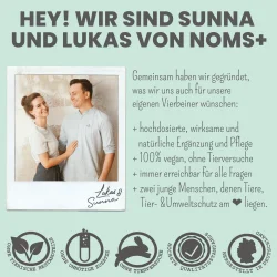 Noms+ Dental Mix – Zahnpflegepulver f�r Hunde gegen Plaque, Zahnstein und Mundgeruch (150g)