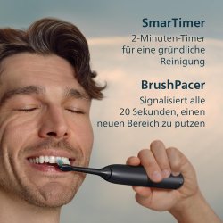 PHILIPS Sonicare 5300 Oppladbar El-Tannb�rste + Ekstra B�rstehoder