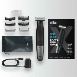 Braun XT5200 Face &amp; Body Trimmer � Kaikki yhdess� -grooming kasvoille ja vartalolle