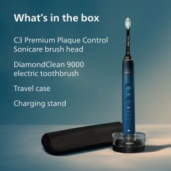 Kopi av PHILIPS Sonicare El-tannb�rste DiamondClean 9000 � Special Edition Blue