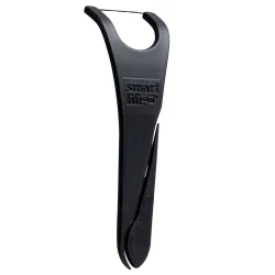SmartLifEco FlexPik Charcoal Flosspicks � Effektiv tanntr�d med aktivt kull (50 stk.)