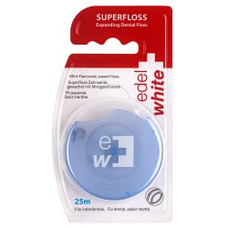 Tandtrd uden PFAS Edel+White Expanding Superfloss