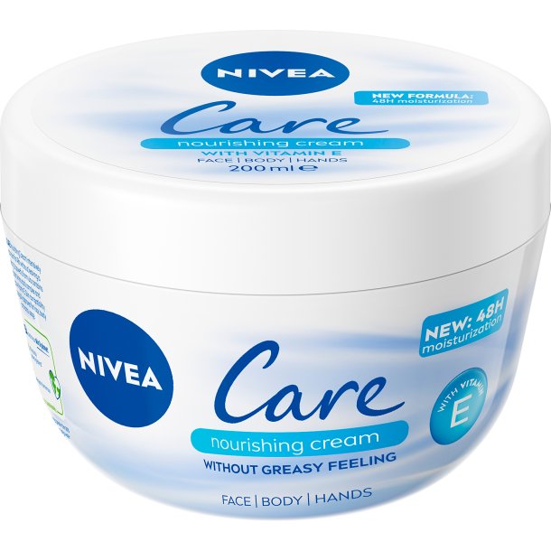 Nivea Care Nourishing Cream Face and Body Lotion 200 ml