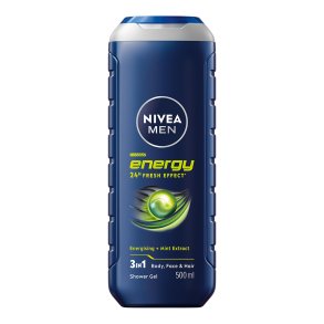 Nivea Men Energy Shower Gel 500 ml