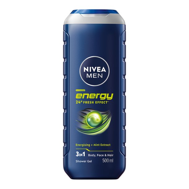 Nivea Men Energy Shower Gel 500 ml