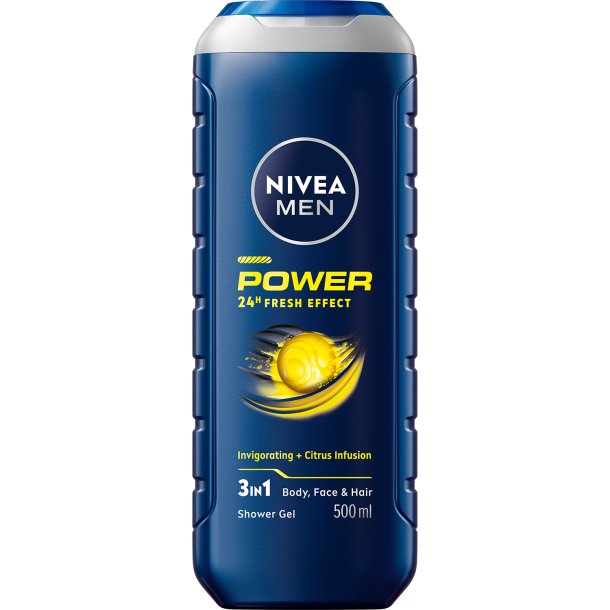 Nivea Men Power Refresh 3 In 1 Shower Gel 500 ml