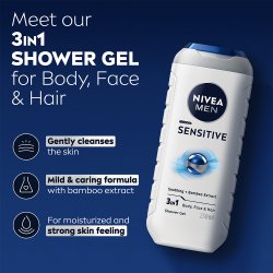 Nivea Men Sensitive Shower Gel 250 ml