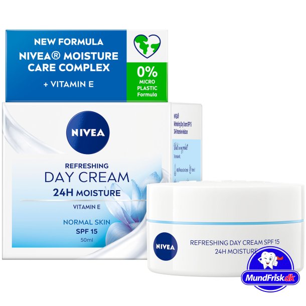 NIVEA Essentials Refreshing Day Cream 15 SPF Dse 50 ml
