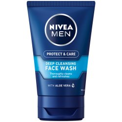 Nivea Men Protect &amp; Care Deep Cleaning Face Wash 100 ml