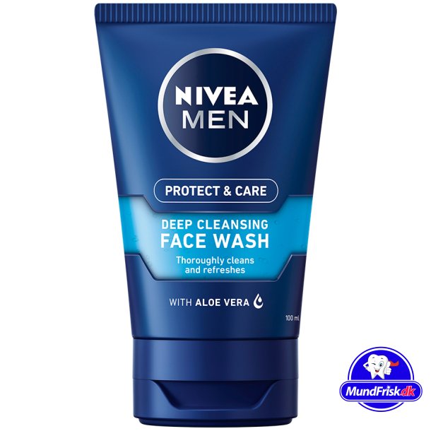 Nivea Men Protect &amp; Care Deep Cleaning Face Wash 100 ml