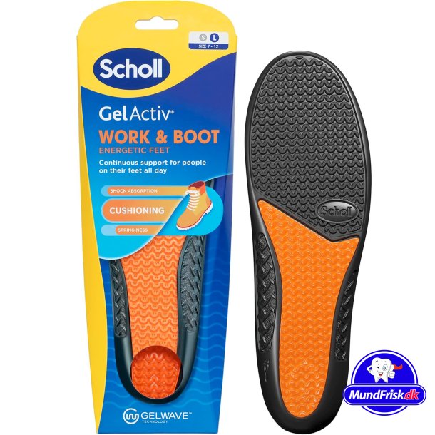 Scholl Indlgssler GelActiv WORK Large 40-46,5