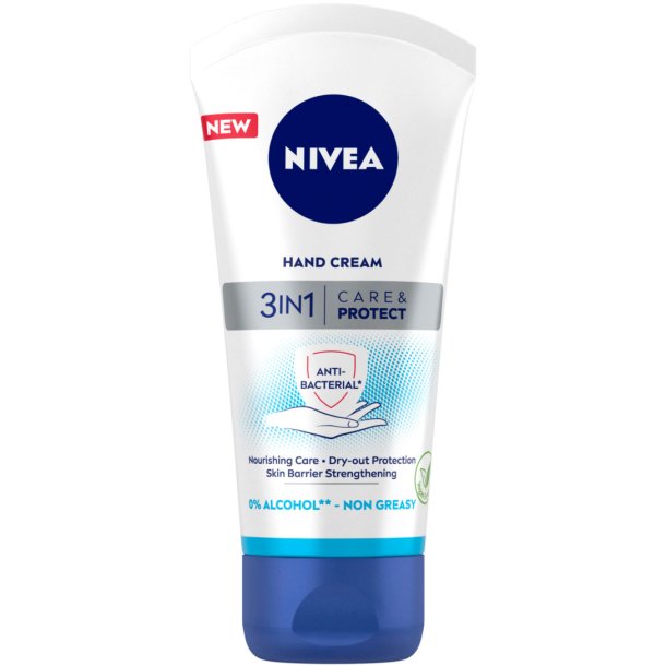 NIVEA Repair 3-i-1 Care &amp; Protect Antibacterial Hndcreme 75 ml