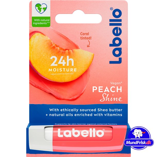 LABELLO Lbepomade Peach Shine Lip Balm 4.8g