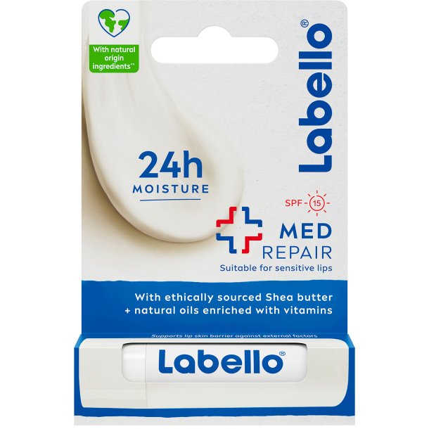 LABELLO Lppbalsam Med Repair SPF 15 Lppbalsam 4,8g