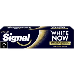 Tandblegning Tandpasta SIGNAL White Now Gold 75 ml