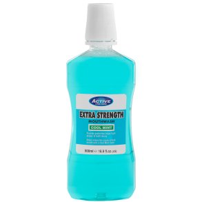 Active Oral Care Munvatten Extra Strength Cool Mint Fluor