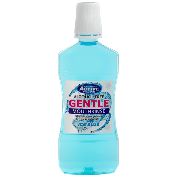 Active Oral Care Munnvann Gentle Ice Blue