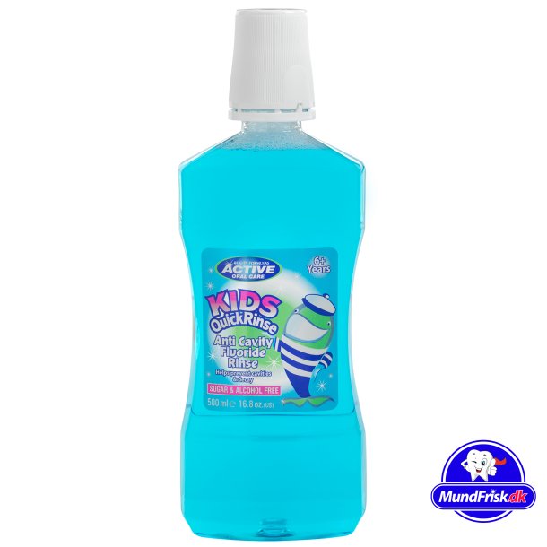 Munnvann for barn Active Oral Care Kids Quick Fluor