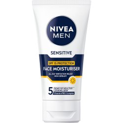 NIVEA Men Sensitive Face Cream SPF 15 Protection 75 ml