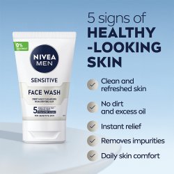 Nivea Men Sensitive Face Wash 100 ml