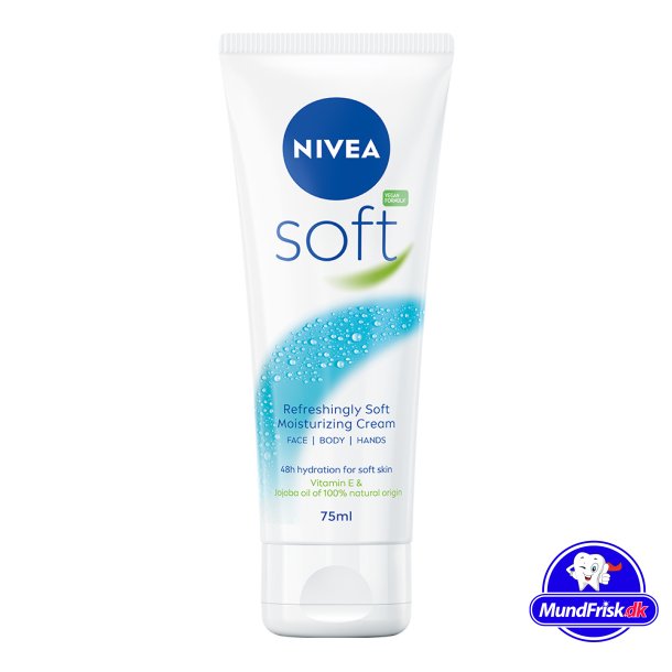 Nivea Soft Fugtighedscreme Vitamin E &amp; Natural Jojoba Oil 75 ml