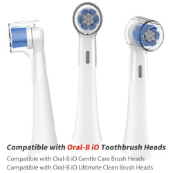 Beskyttelseshtter til Oral-B iO Brstehoveder Dentadan 5 stk.