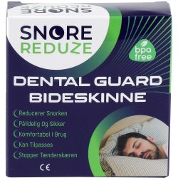 SnoreReduze Dental Guard Bideskinne Reducer skren tnder og snorken