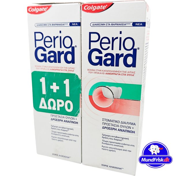 Colgate PerioGard Munvatten 2 x 400 Protection Gum och Fresh Breath