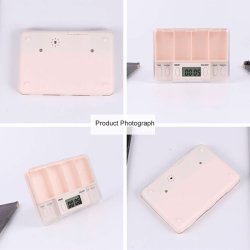 Pille�ske med Alarm - Timed Reminder Pill Box