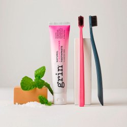 Grin Tandborstar Kolinfunderade Biologiskt nedbrytbara 2 st.