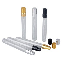 Parfumeforstver Glasrr med spray 10 ml.