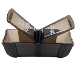 Pilleske Stor Dobbelt Pilleboks Morgen Aften