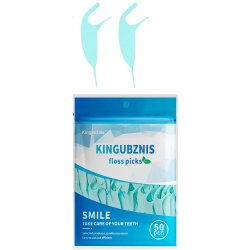 Tandtrdsbjler uden PFAS Kingubznis 50 stk. Floss Picks