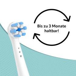 Brstehoveder til Oral-B iO eltandbrster WUNDER Kompatible 8 stk. WHITE
