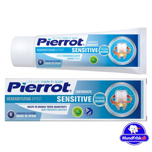 Pierrot Sensitive Tandpasta Mod Isninger