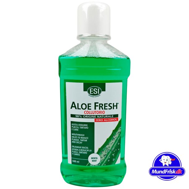 Natrliches Aloe Vera Mundwasser ESI Aloe Fresh Xylitol 500 ml.