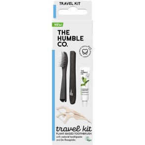 The Humble Co. Travel Kit – Hammasharja, Hammastahna & hammaslankain