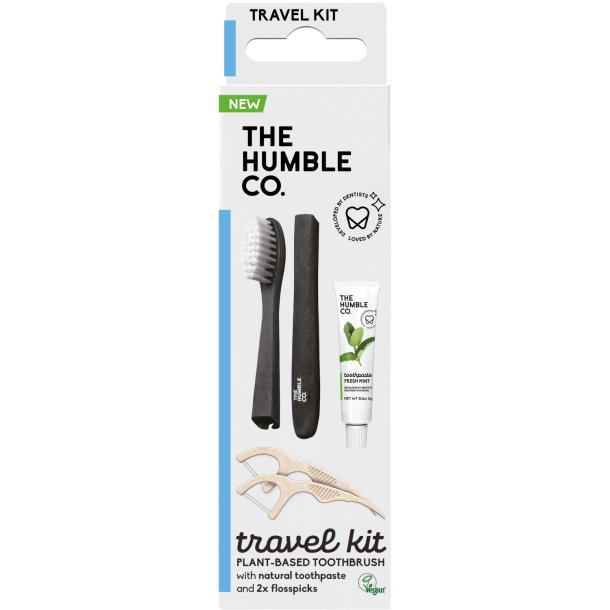 The Humble Co. Travel Kit – Hammasharja, Hammastahna &amp; hammaslankain