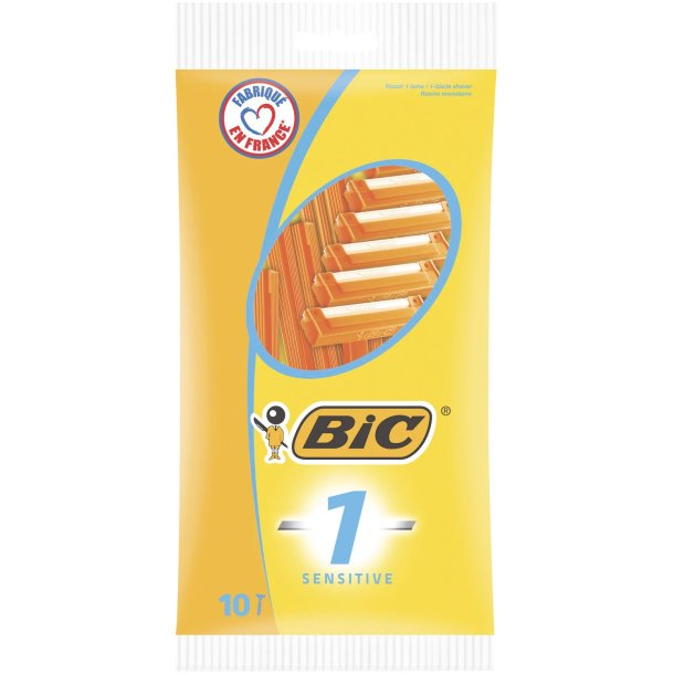 BIC 1 Engangsskrabere Sensitive 10 stk.