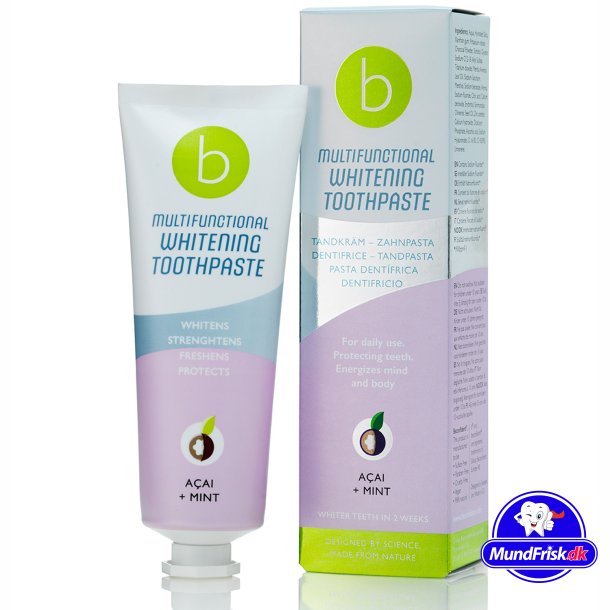 Whitening Zahnpasta Beconfident Acai+ Mint 75 ml.