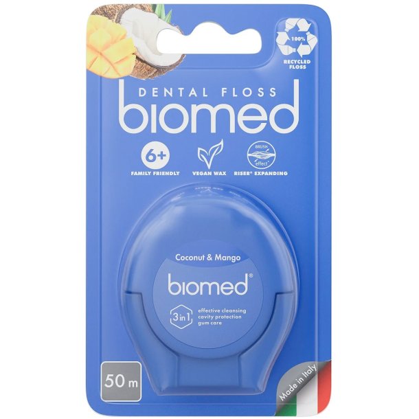 Biomed Tandtrd Kokos &amp; Mango 50 mtr.